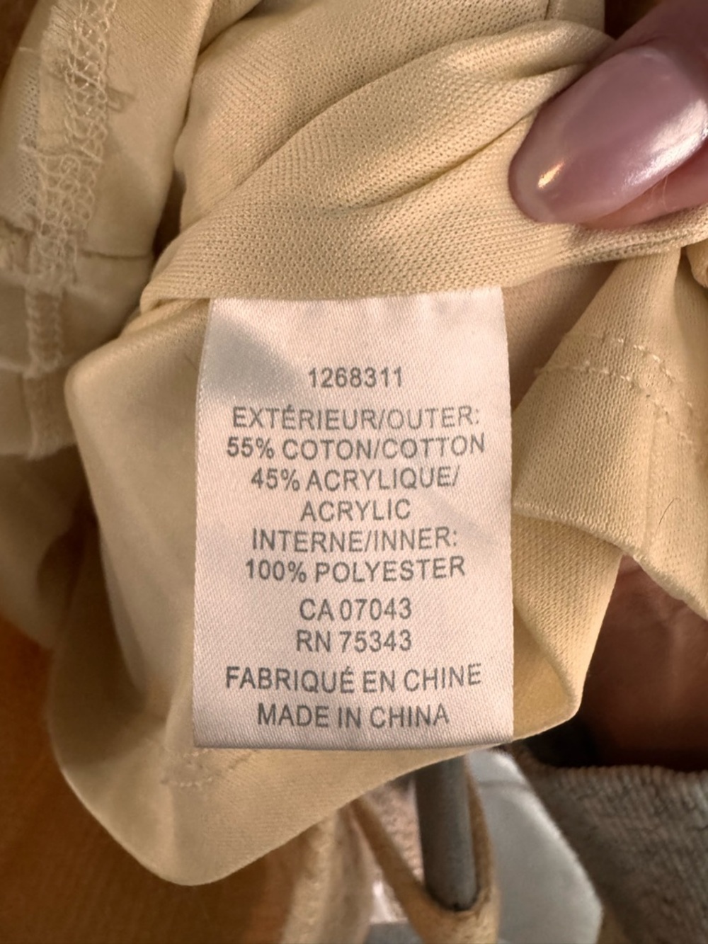 House of Harlow 1960 Beige Knit Tie-Front Midi Dress - Picture 6 of 6